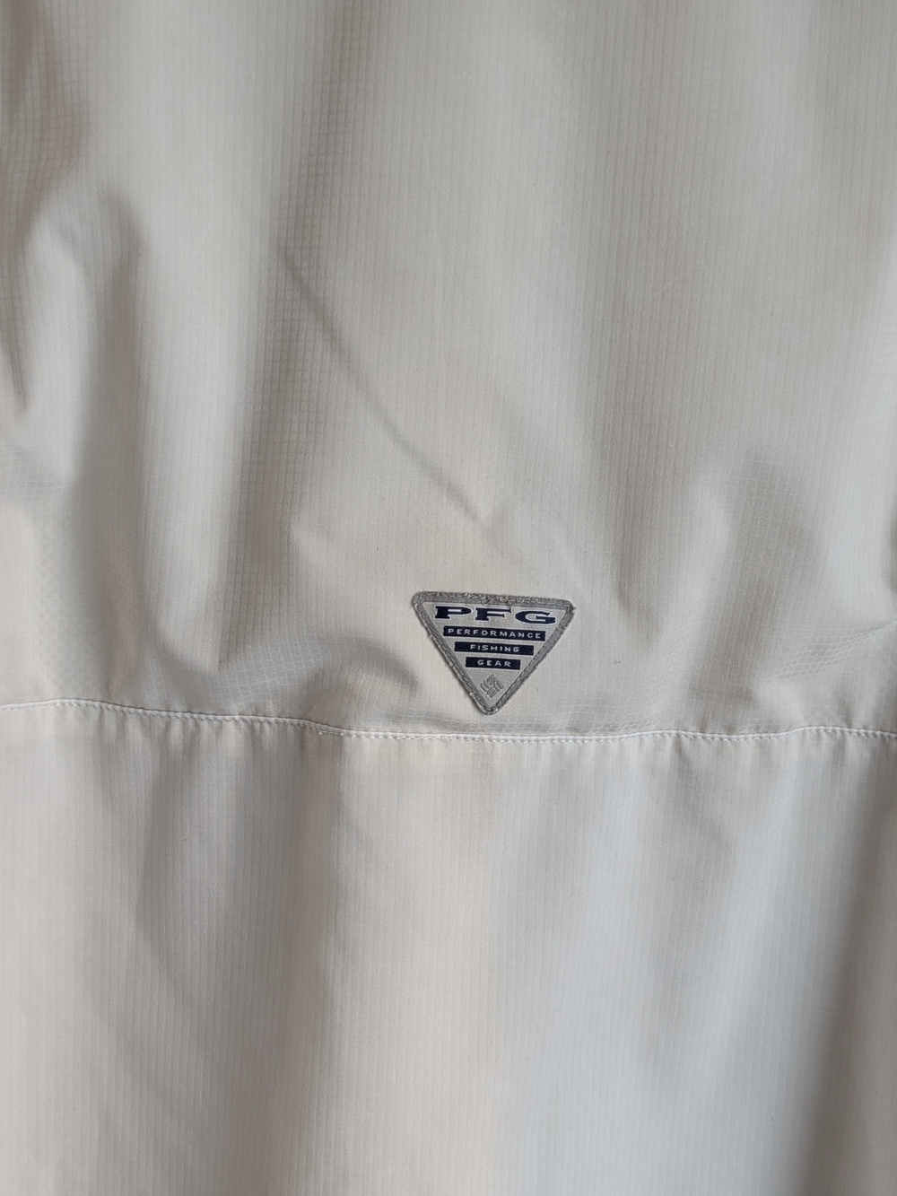Columbia PFG Tamiami Dallas Cowboys Fishing Shirt Mens Large White Short Sleeve - Picture 12 of 15